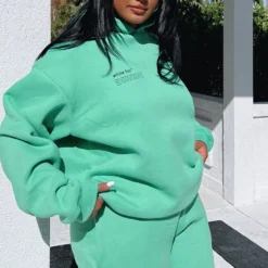 She's A Baddie Hoodie Jolly Green -Outlet Poise Nest Store IMG 2833 739960e0 31bc 4f9b a9a3 a0cd46855707 scaled