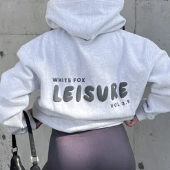 Leisure Series Oversized Hoodie Glacier Grey