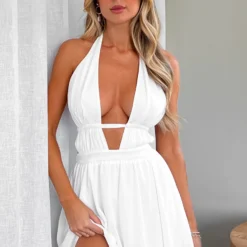 Let You Know Mini Dress White