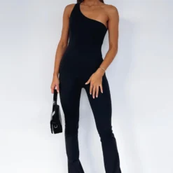 On The Edge Jumpsuit Black