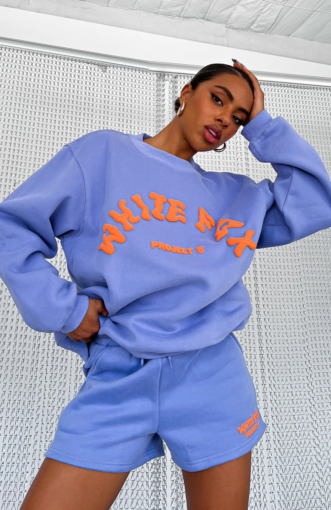 Project 5 Oversized Sweater Grape