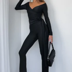 Searching For You Jumpsuit Black