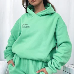 She's A Baddie Hoodie Jolly Green