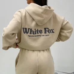 Sports Academy Oversized Hoodie Sand