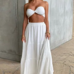 The One's You Love Maxi Set White -Outlet Poise Nest Store allie a7d8e5d9 007c 4fab b8c1 74c90776ffb8