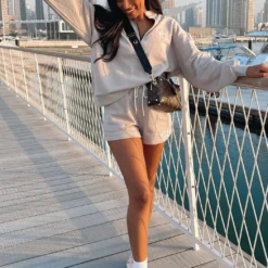 The Highest Demand Zip Front Sweater Taupe -Outlet Poise Nest Store anabell bcab52b9 84b5 44bd b34f db3fd87d6c65