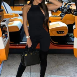 The Meaning Of Love Jumpsuit Black