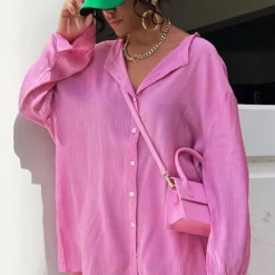 Take Me Out Shirt Pink